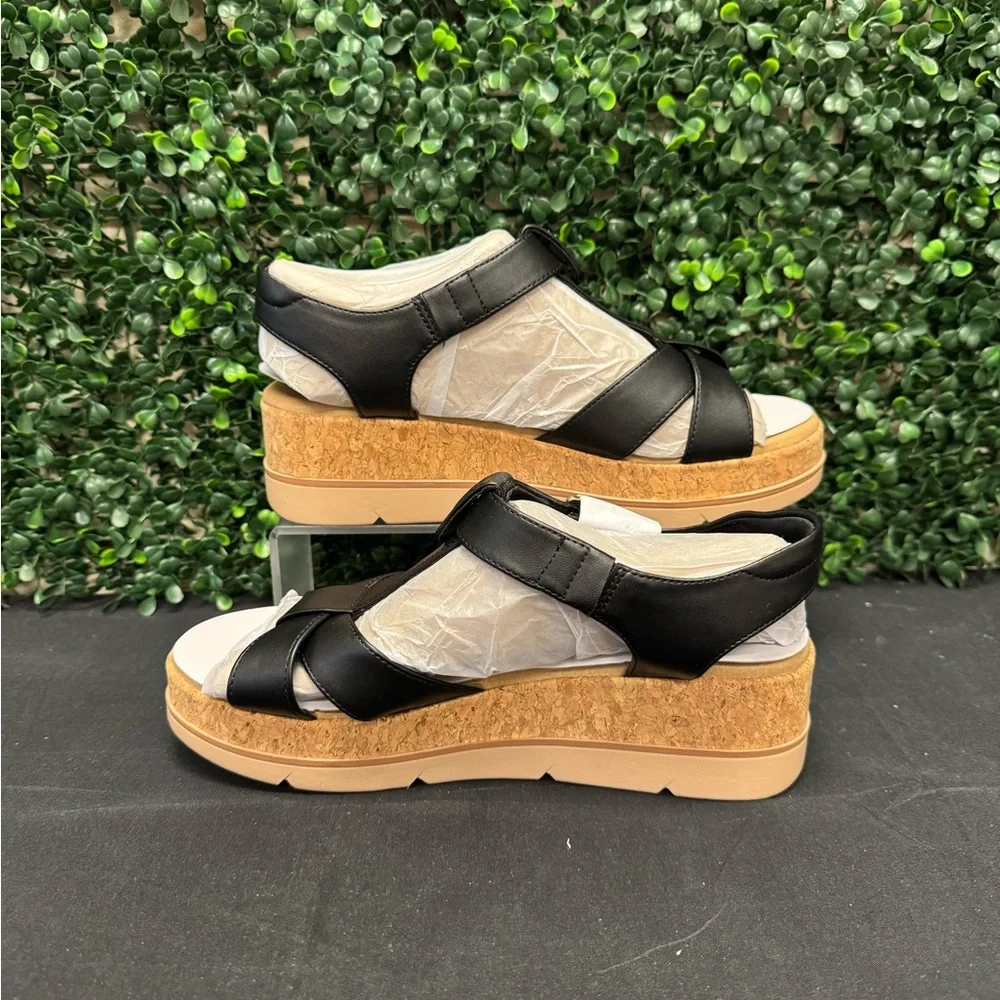 Dr. Scholls Once Again Platform Wedge Sandal - W8 - Picture 2 of 10